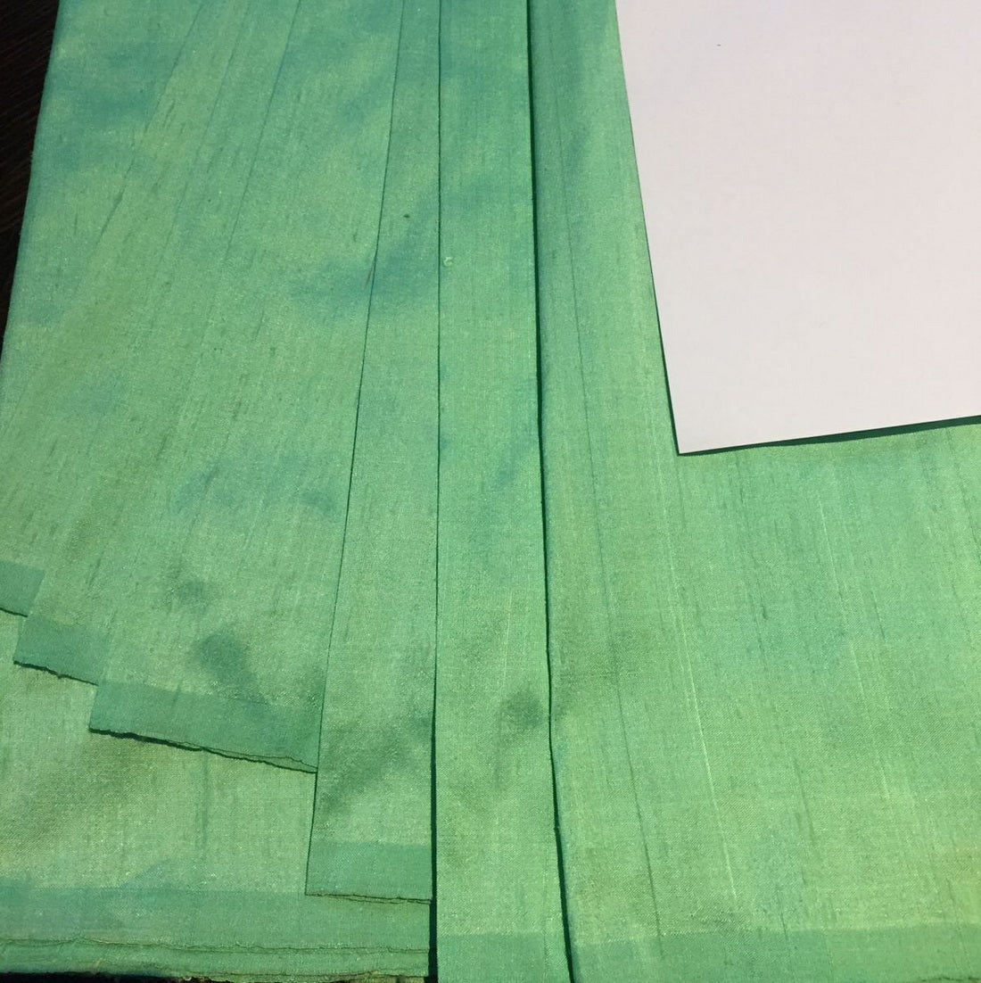 100% Pure silk dupion green 54" wide DUP336[3]