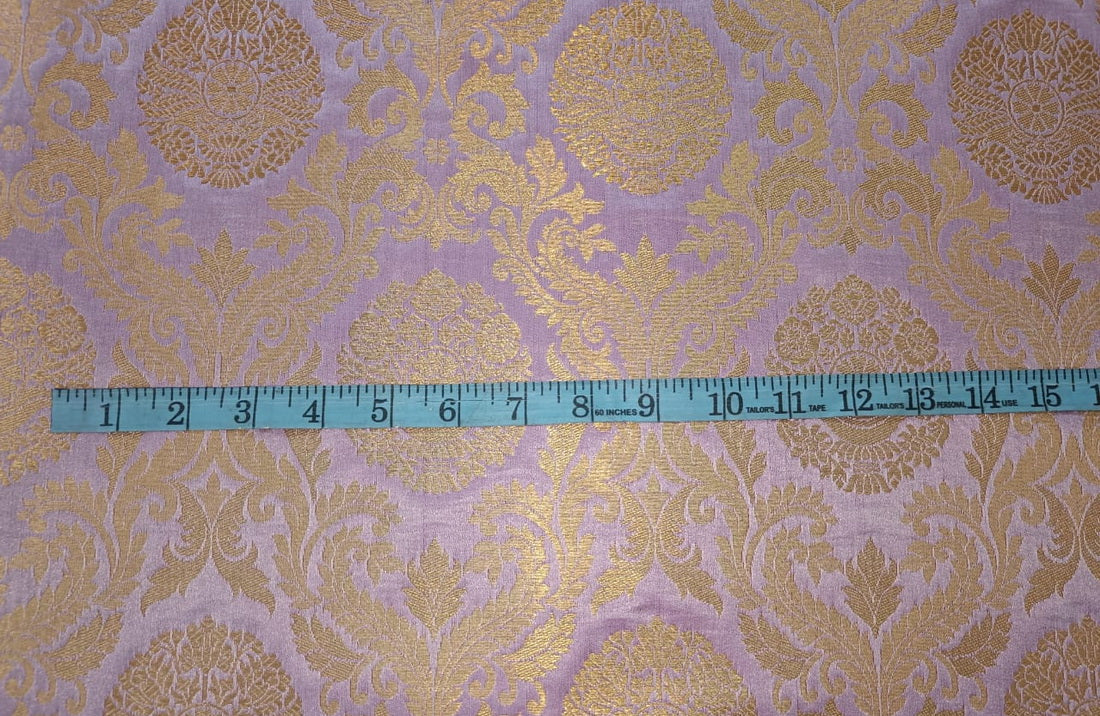 Silk Brocade fabric 44" wide available in four colors BRO805