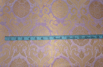 Silk Brocade fabric 44" wide available in four colors BRO805