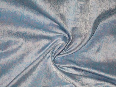 Silk Brocade Powder blue & baby pink Colour 44" wide BRO16[2]