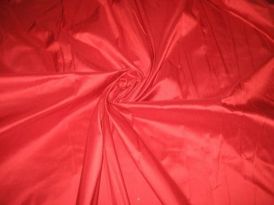 100% silk dupion 54" wide Christmas Red DUP66[2]