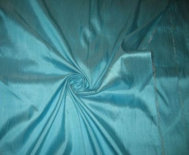silk dupioni silk Baby Blue colour 44" wide DUP#1[2]