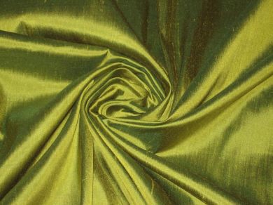 silk dupioni silk Henna Green colour 44" wide DUP11[3]