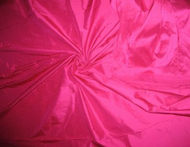 Hot Pink silk dupioni 54