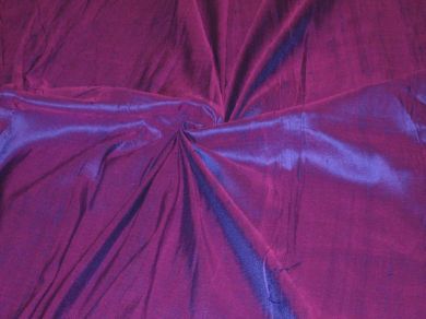 Purple with Fushia Pink Shot~Silk Dupioni~44