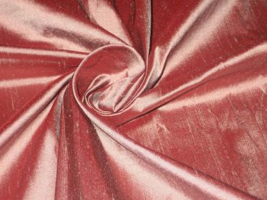 silk dupioni silk 54&quot; width -Rose Pink color DUP43[1]