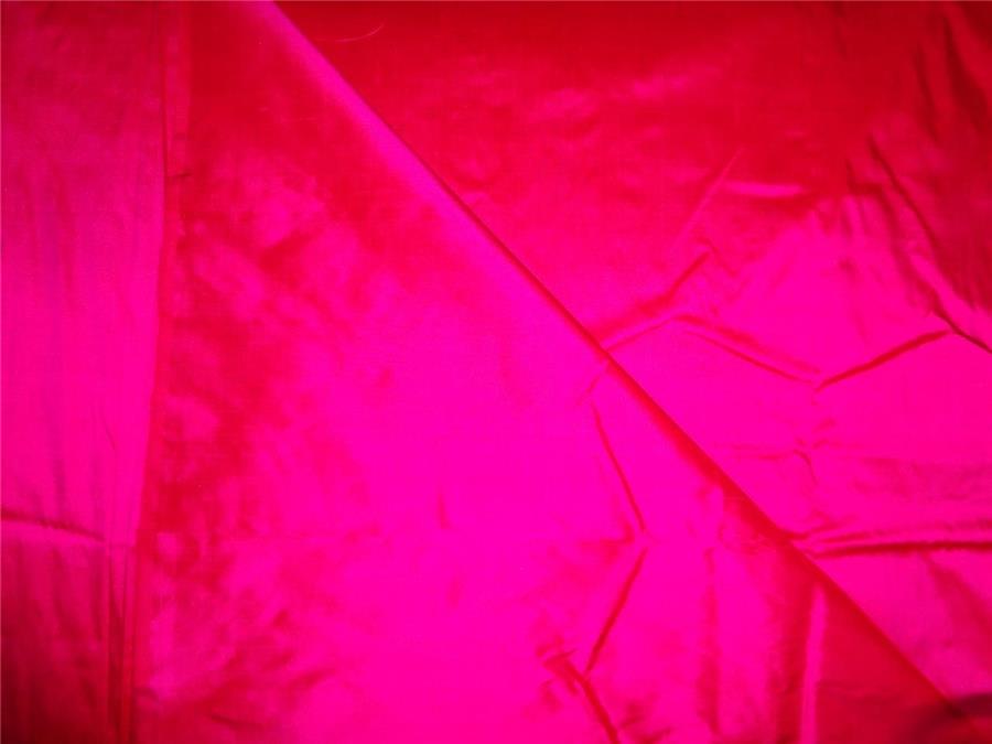 silk dupioni silk Shocking Pink colour 54" wide PKT#67[3]