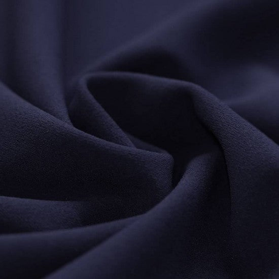 Navy blue Scuba Crepe Stretch Jersey Knit Dress fabric 58 wide[10004]