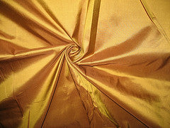 Pure SILK TAFFETA FABRIC Golden Bronze TAF59 44&quot; wide