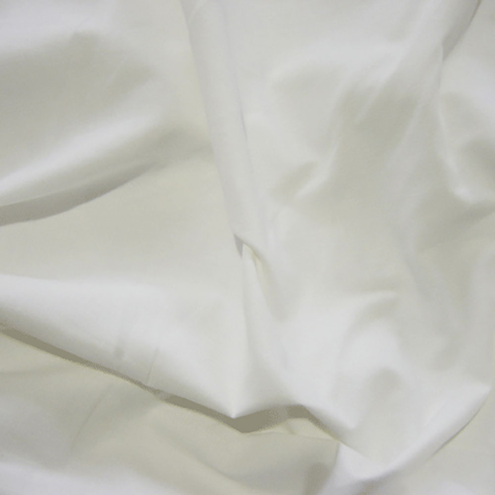 100% HEAVY Cotton Poplin white 58" wide dyeable [7946]