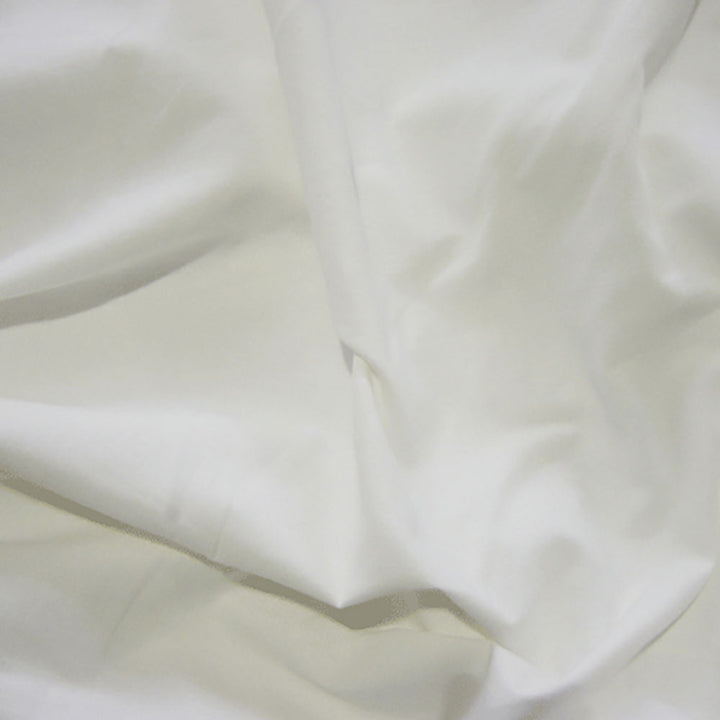 100% HEAVY Cotton Poplin white 58