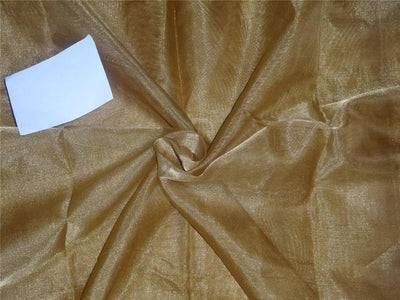 silk metalic tissue organza fabric GOLD 44" wide mixbkA11[5]