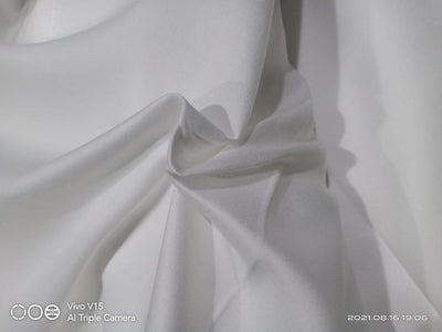 RAYON 2 X 2 TWILL 58&quot; white dyeable
