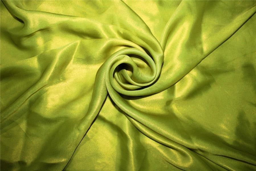 Polyester Shimmer Fabric GREEN color 44&quot;wide FF#16[3]