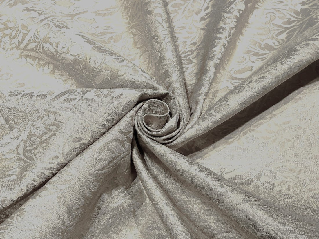 100% Silk Taffeta dusty grey colour 54" wide