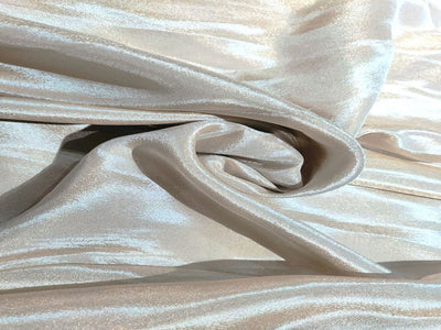 Gorgeous Silk mettalic tissue 44&quot; wide-Gold dust