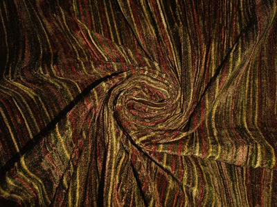 100% Crushed Velvet Digital Print Fabric 44" wide available into 3 colors [12740/41/42]