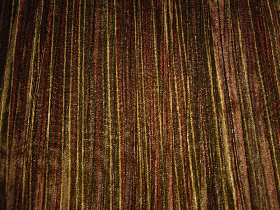 100% Crushed Velvet Digital Print Fabric 44" wide available into 3 colors [12740/41/42]