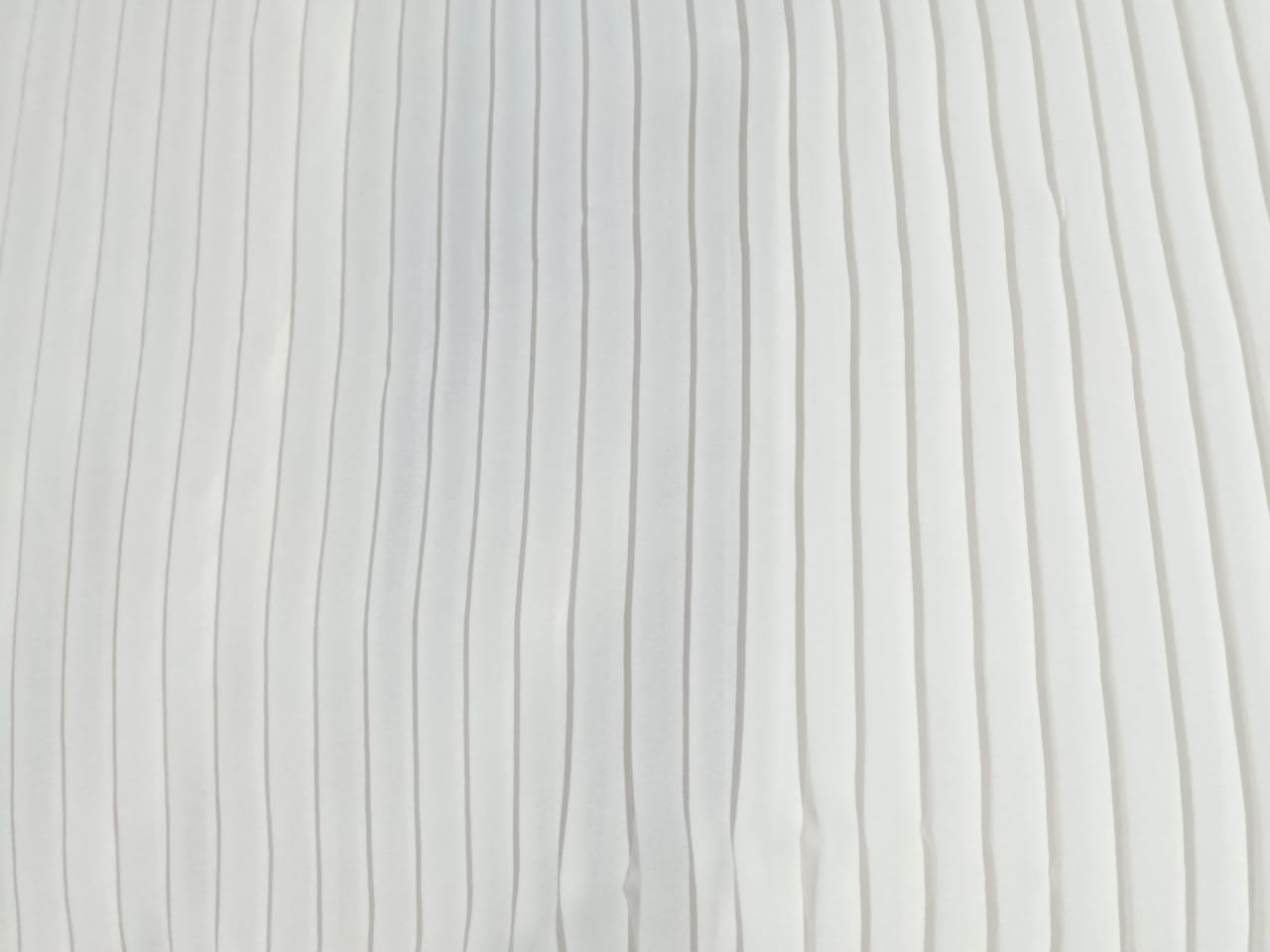 Pleated WHITE GEORGETTE FABRIC 58&quot; WIDE