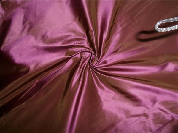 100% PURE SILK TAFFETA FABRIC PINK POPSICLE 54" wide TAF69[4]