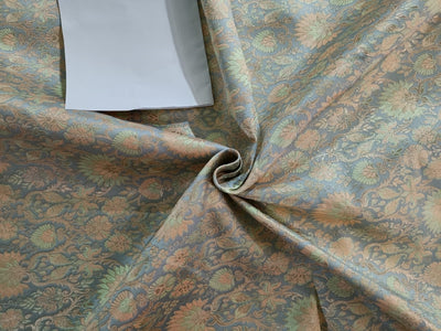 Silk Brocade floral fabric  44" wide BRO809[1]/[2]