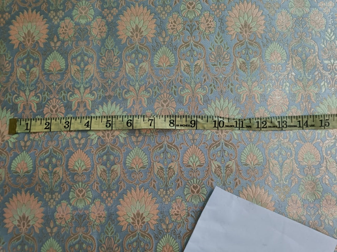 Silk Brocade floral fabric  44" wide BRO809[1]/[2]