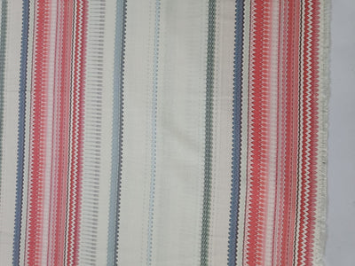 100% linen digital print colorful stripes fabric 44" available in colors[12923/12922]
