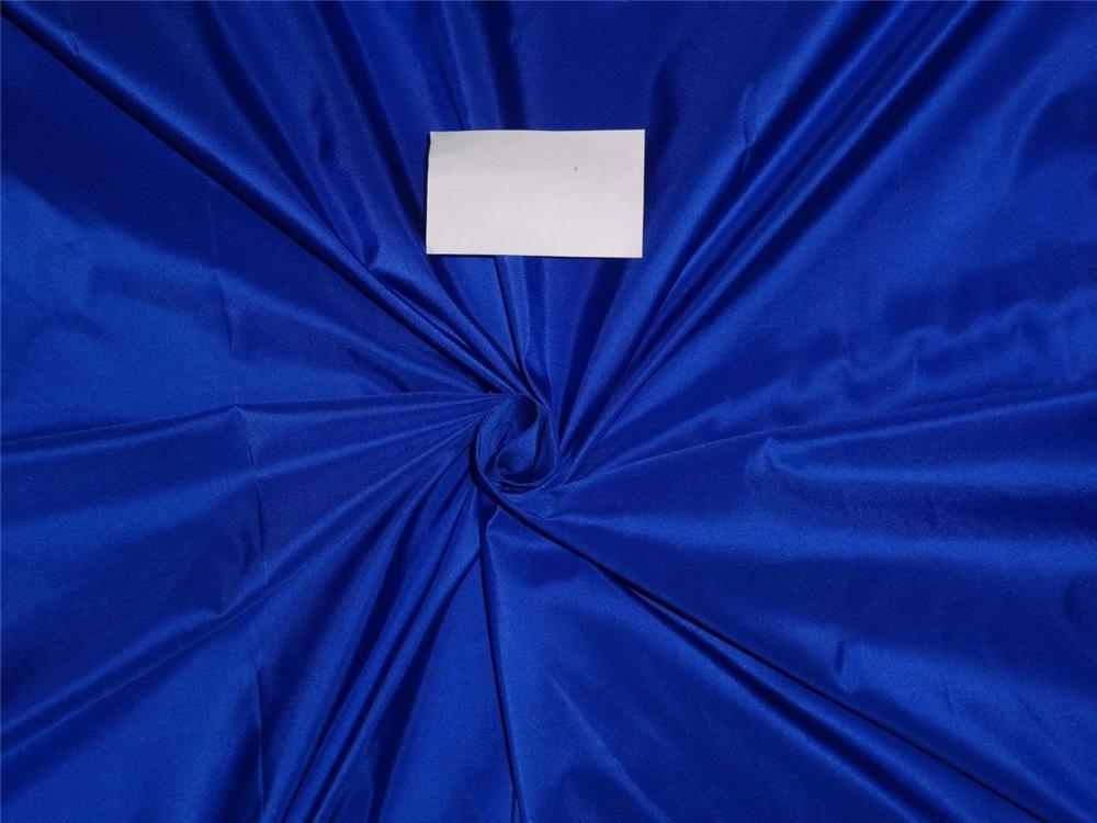 SILK TAFETTA FABRIC ROYAL BLUE COLOR 54" WIDE TAF258[2]
