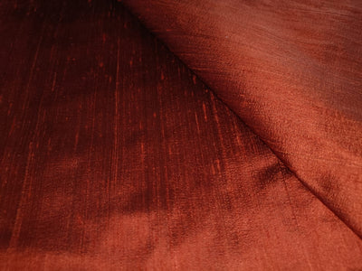 Hawaiian Rust silk dupioni 54" wide with slubs MM21/22[2]