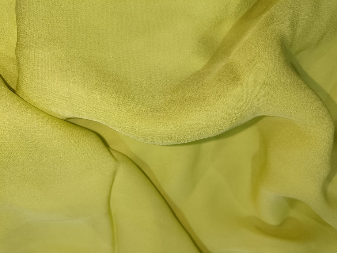 100% Silk Georgette Fabric 23.81mm/90grams 54" wide