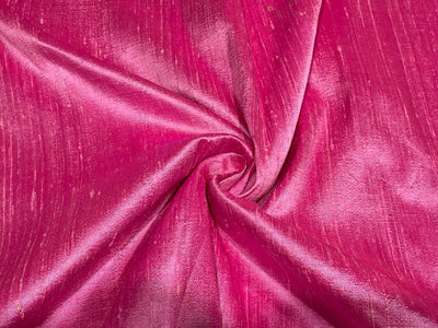 100% Pure SILK Dupioni FABRIC pink color 54" wide with slubs MM3[1]