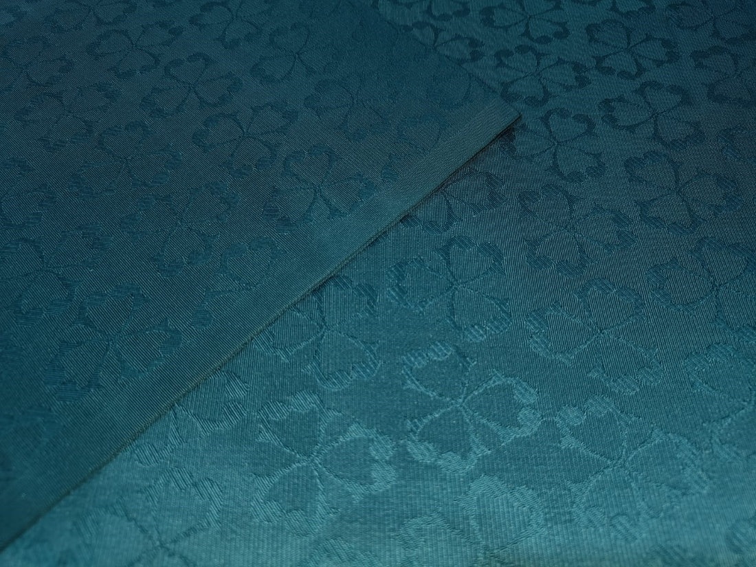100% Silk Taffeta Jacquard Fabric silver grey & SEA GREEN color 54" wide TAFJ13[2]/TAFJ13[4]