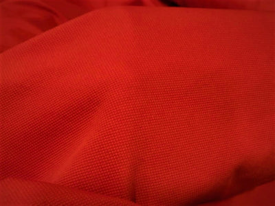 100% Polyester scuba Fabric 59" wide- DOBBY DESIGN -BRIGHT RED[12118]
