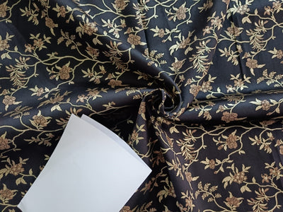 Silk Brocade floral fabric  44" wide BRO809[1]/[2]