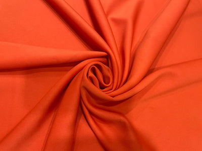 Orange Scuba Knit Fabric ~ 60 inch 1 mm wide[12094]
