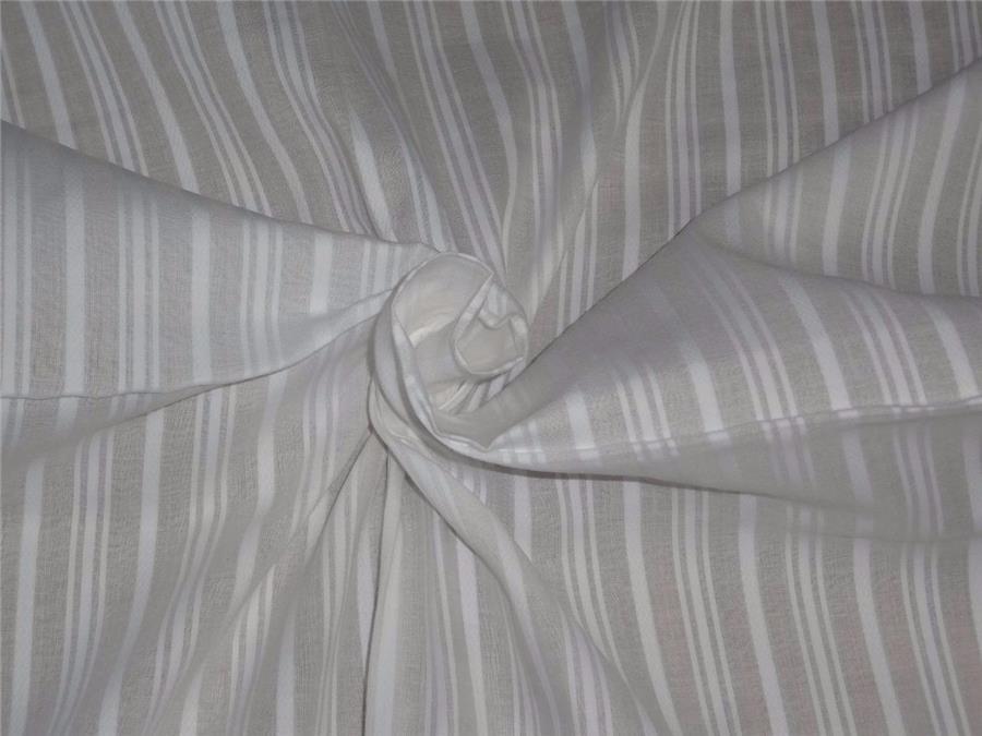 White cotton organdy fabric dobby design no.59 44" wide [8244]