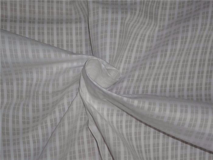 White cotton organdy fabric dobby design no.60 44" wide [8243]