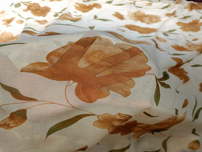 silk chiffon floral print 44" wide [11756-11759]