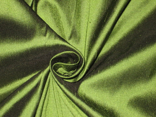 100% Pure SILK Dupioni FABRIC Hunter Green colour 54" wide DUP#119[1]