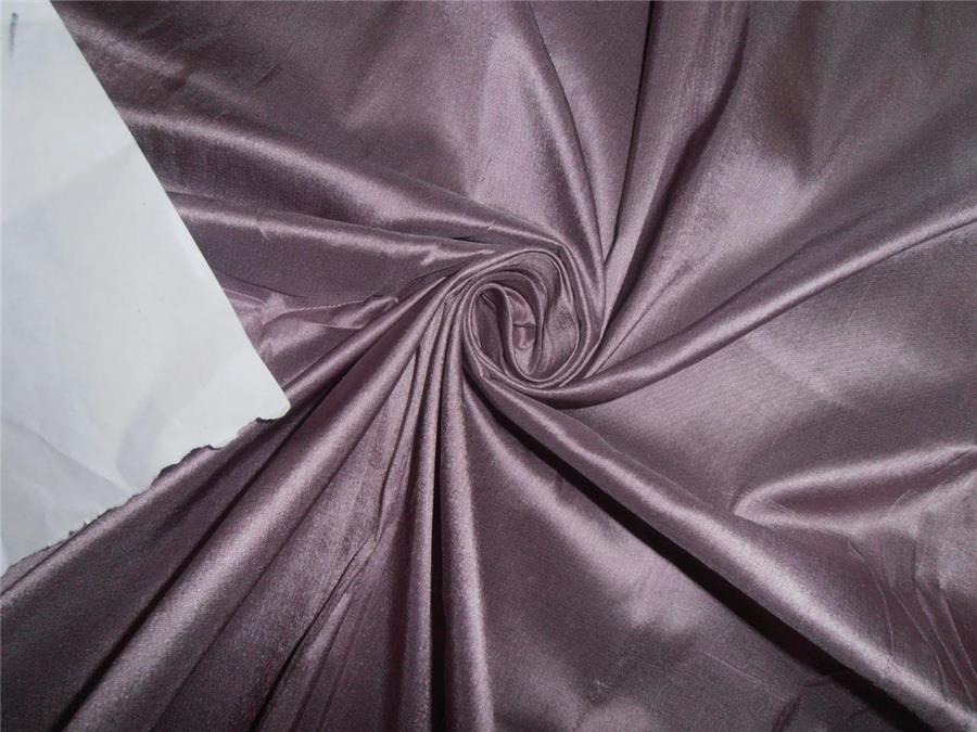 100%PURE SILK DUPIONI FABRIC DUSTY LAVENDER COLOR 44&quot; DUP186[3]