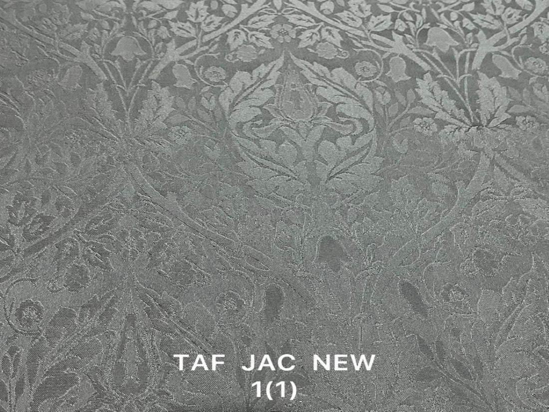 100% Silk Taffeta jacquard self grey 54" wide TAFJACNEW1[1]