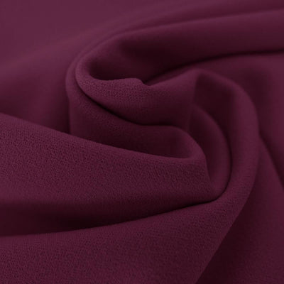 Aubergine Scuba Crepe Stretch Jersey Knit Dress Fabric ~58&quot; wide[10483]