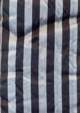 silver black dupioni stripe 54" wide DUP#S10[3]
