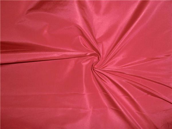 100% PURE SILK TAFFETA FABRIC CANDY PINK colour 54" wide TAF225[4]