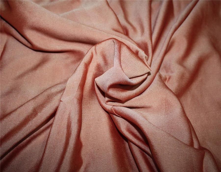 polyester sand wash satin fabric rose pink color 58&quot; FF#14[2]
