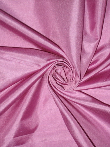 100% Pure SILK TAFFETA FABRIC Pinkish Lavender 4.36 yards continuous piece 54" wide tafcut42