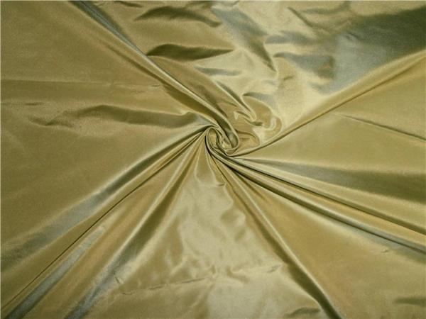 100% PURE SILK TAFFETA FABRIC DUSTY LIME 54" wide TAF197[3]