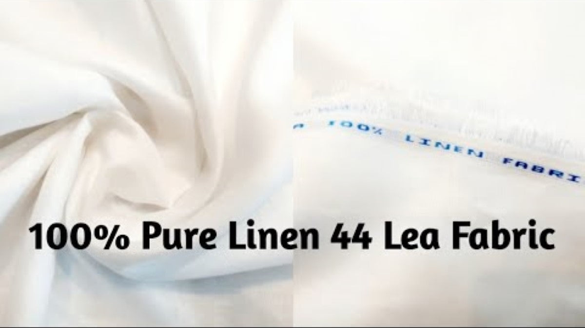 100% pure linen fabric Twill weave 44 Lea Linen suiting fabric  58" wide [11871]