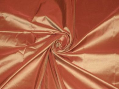 SILK TAFFETA FABRIC ~Milk Chocolate colour 54" wide TAF52[3]