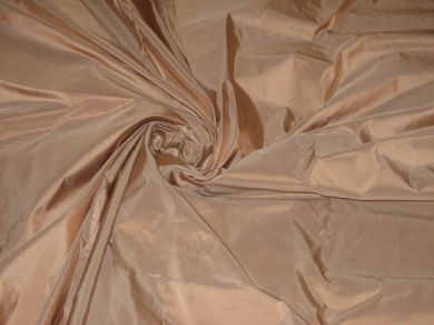 SILK TAFFETA FABRIC Papyrus colour 54" wide TAF#49[4]